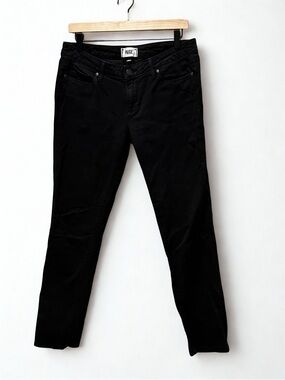 PAIGE Jimmy Jimmy Skinny Jeans 28 Vintage Black Mid Rise